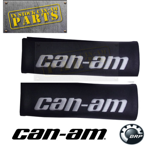 Can-Am New OEM Black Seat Belt Shoulder Pads Maverick X3 MAX 715002894